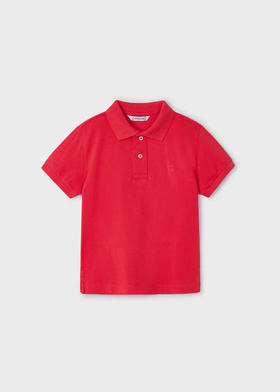 Boys Red Polo Shirt by Mayoral