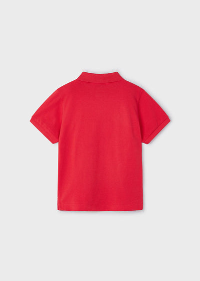 Boys Red Polo Shirt by Mayoral