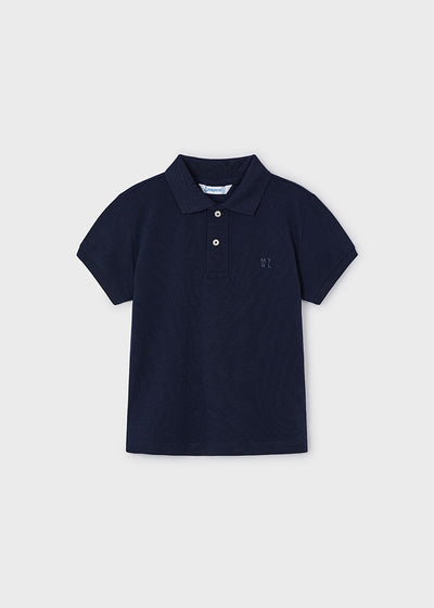 Boys Navy Polo Shirt by Mayoral