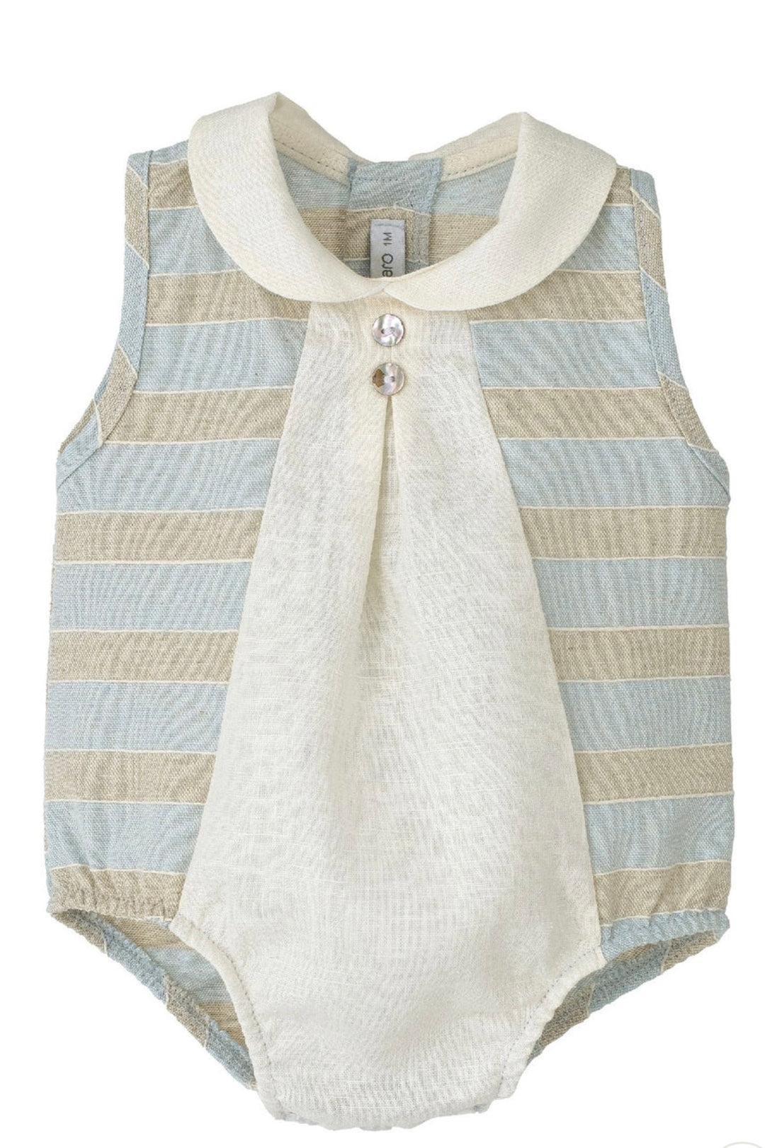 Linen Unisex Romper by Calamaro