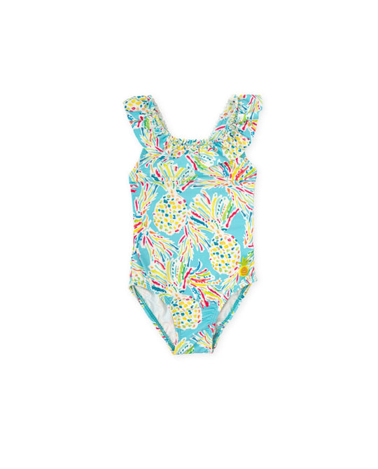 Pineapple Print Swimming Costume by Tutto Piccolo