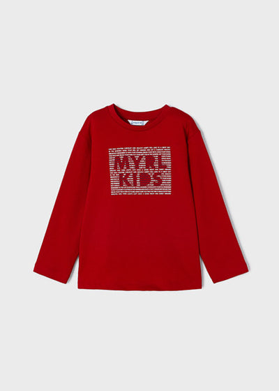 Boys Red Top by Mayoral