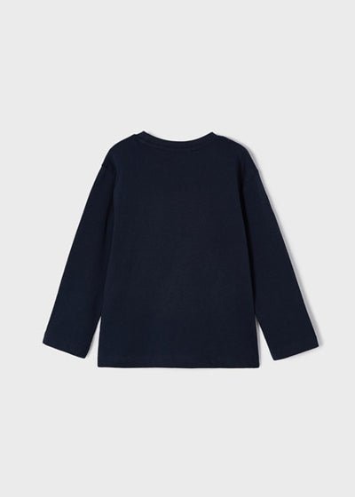 Boys Navy Top by Mayoral