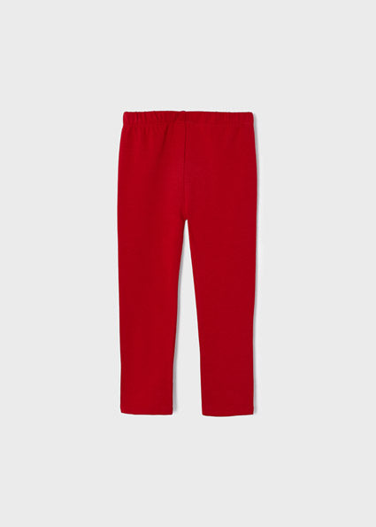 Red Basic Leggings by Mayoral