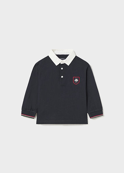 Toddler Boys Navy polo Top by Mayoral