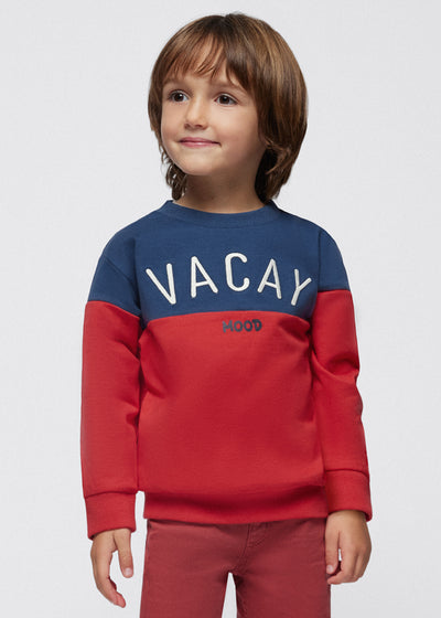 Boys Vacay Sweatshirt by Mayoral