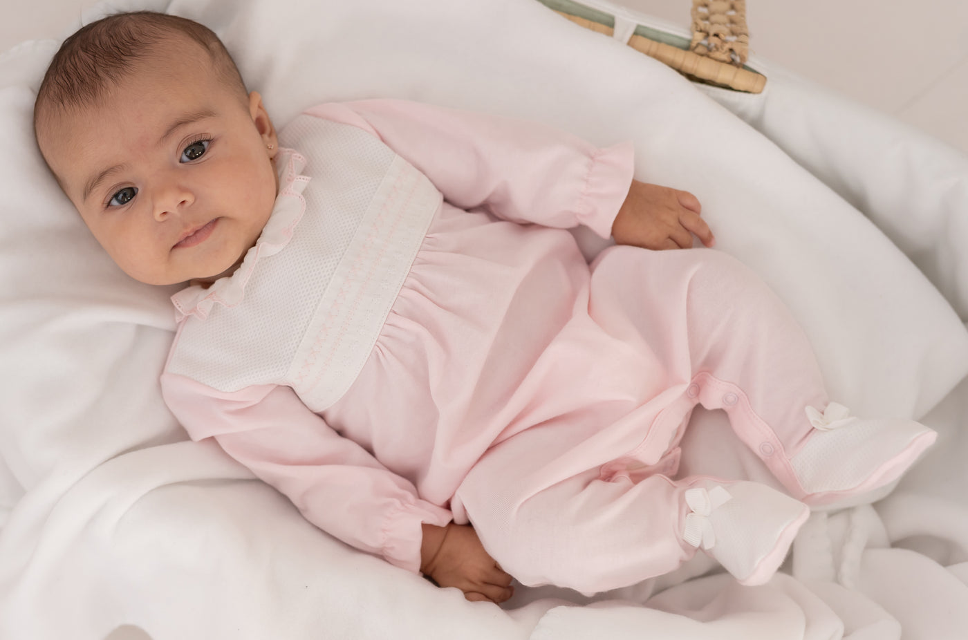 Pink Babygrow By Tutto Piccolo
