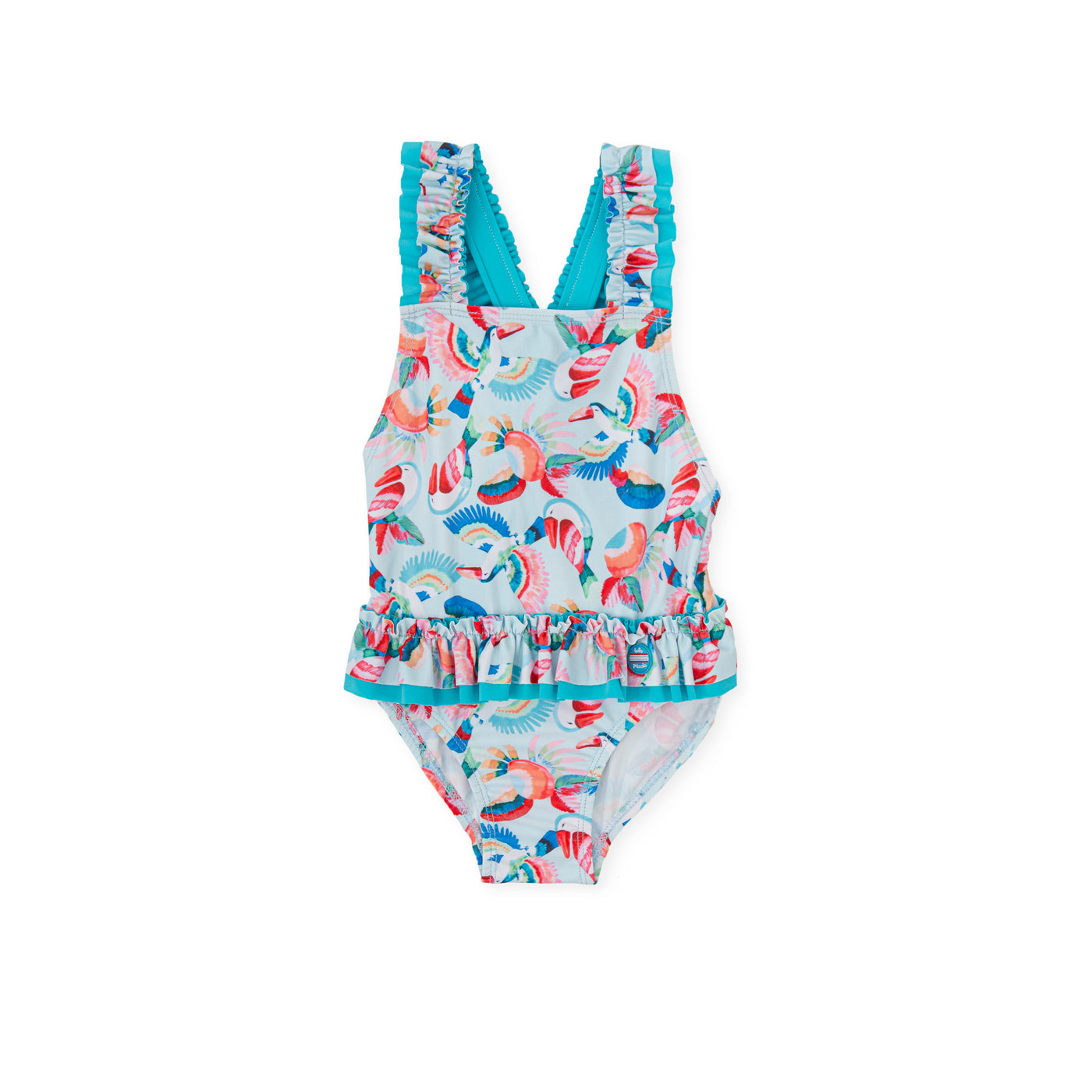 Tropical Birds Swimsuit By Tutto Piccolo