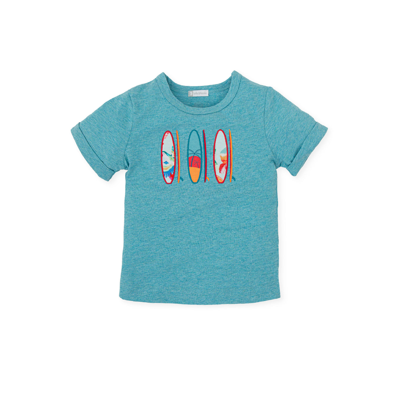 Turquoise T-Shirt By Tutto Piccolo