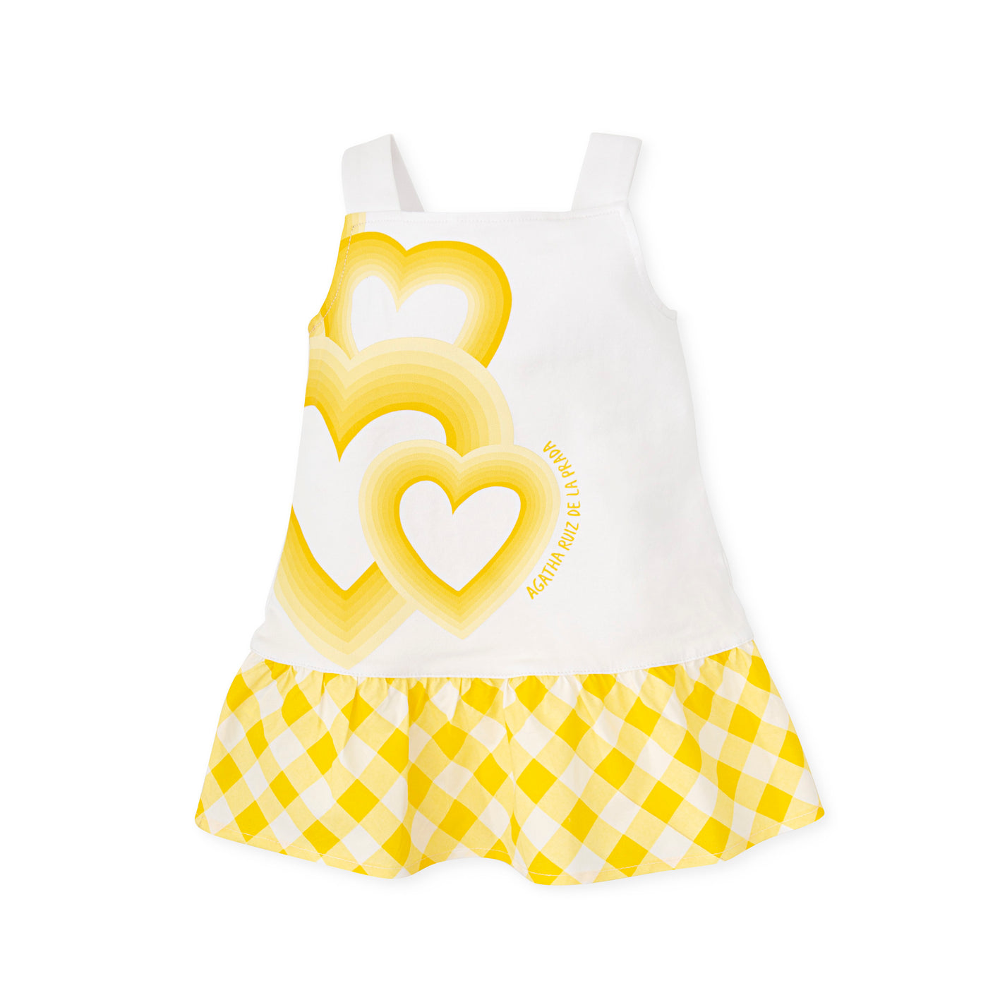 Yellow Heart Dress By Agatha