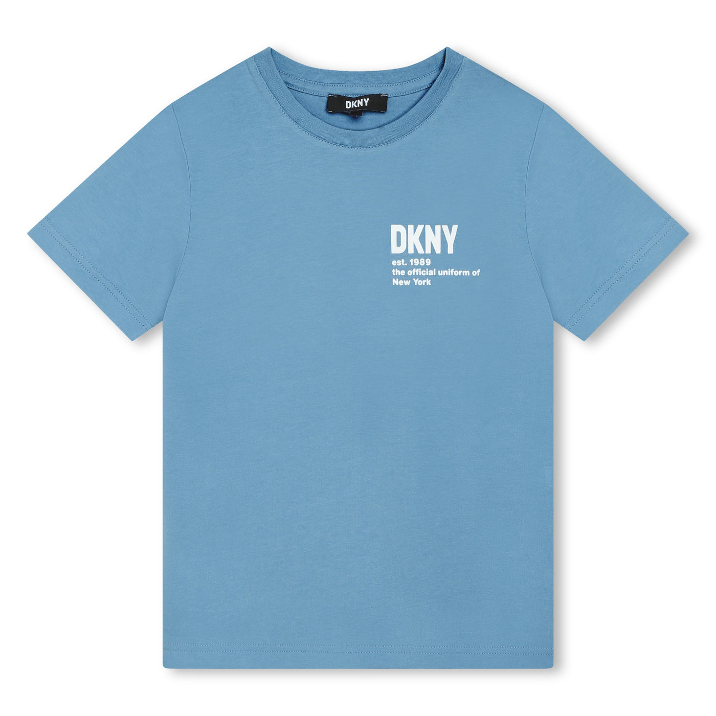 Blue Logo T-shirt by DKNY