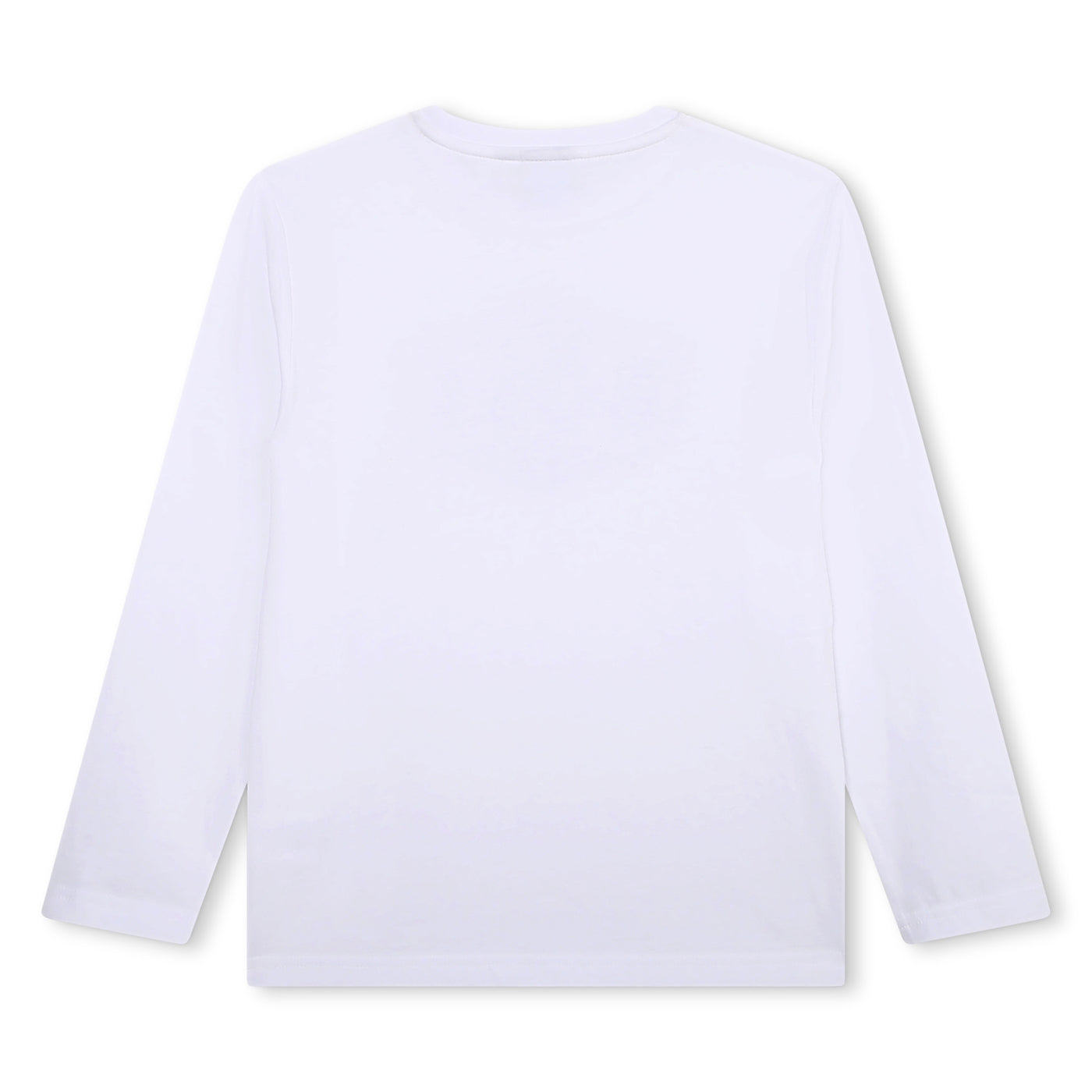 White Long Sleeve T-shirt By BOSS