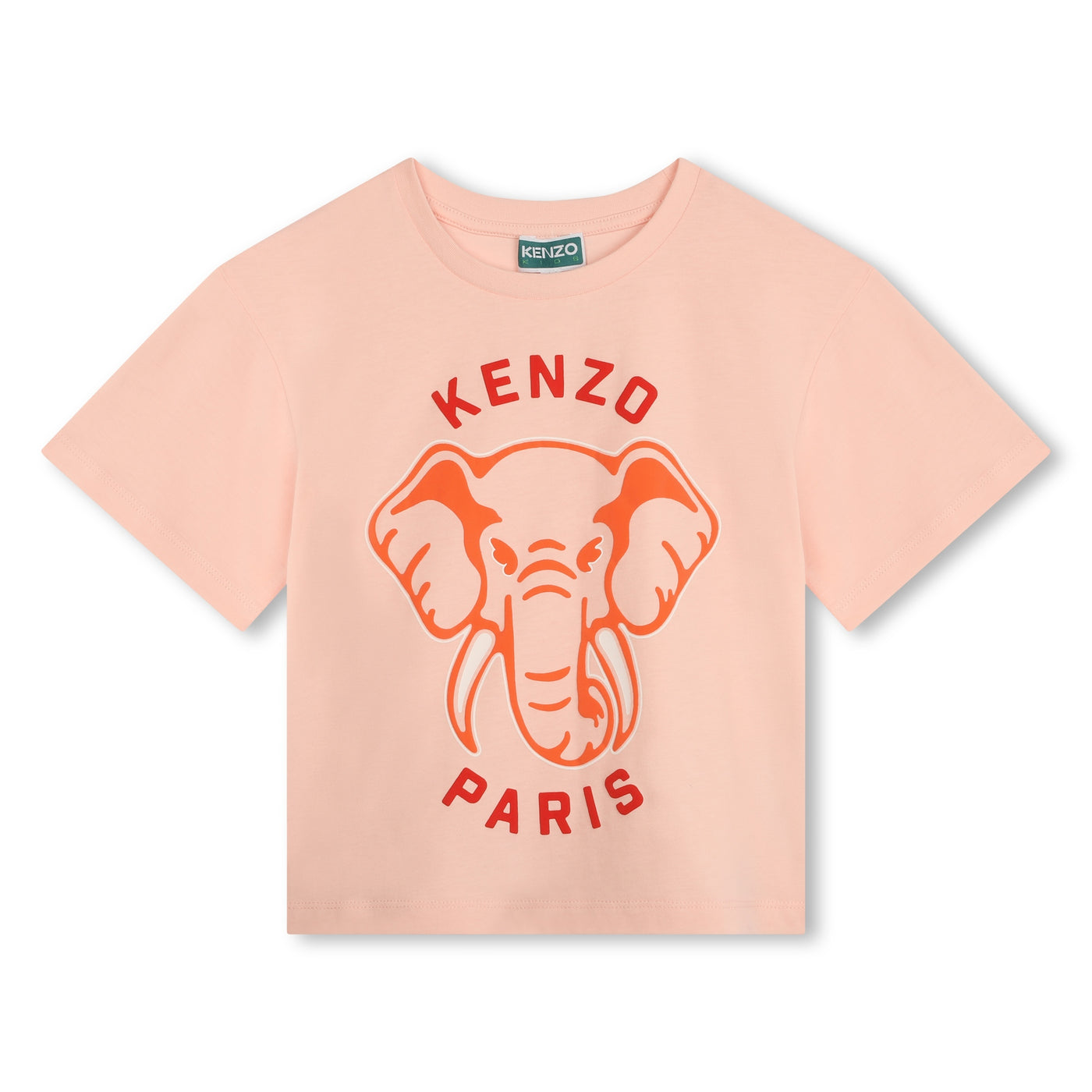 Pink Elephant T-shirt by Kenzo