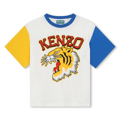 Block Tiger T-shirt by Kenzo
