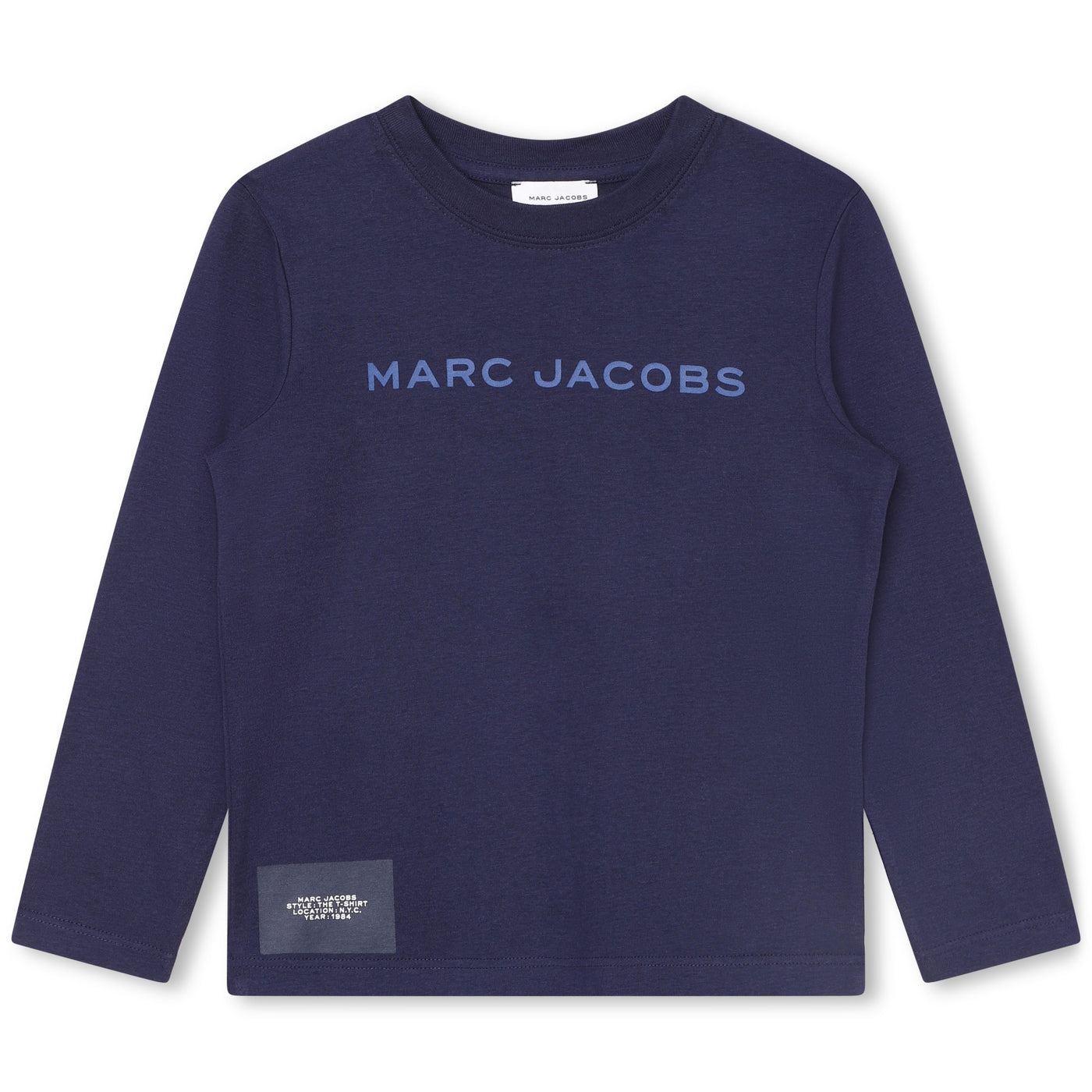 Navy Long Sleeve T-shirt By Marc Jacobs