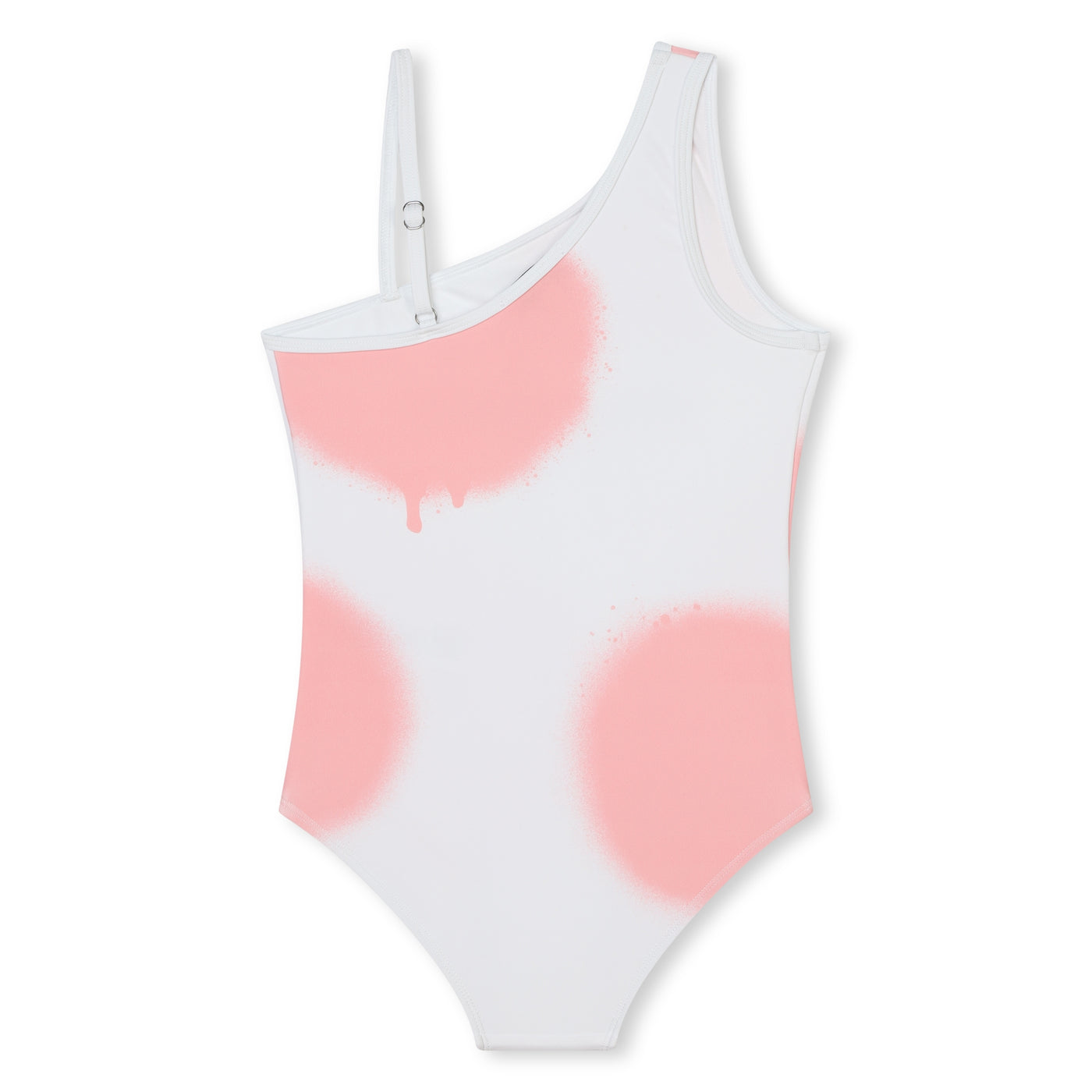 Pink and White Swim Costume by Marc Jacobs