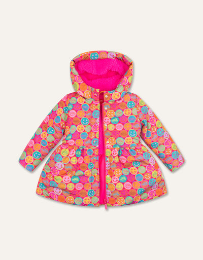 Coda Smiley Logo Coat by Oilily