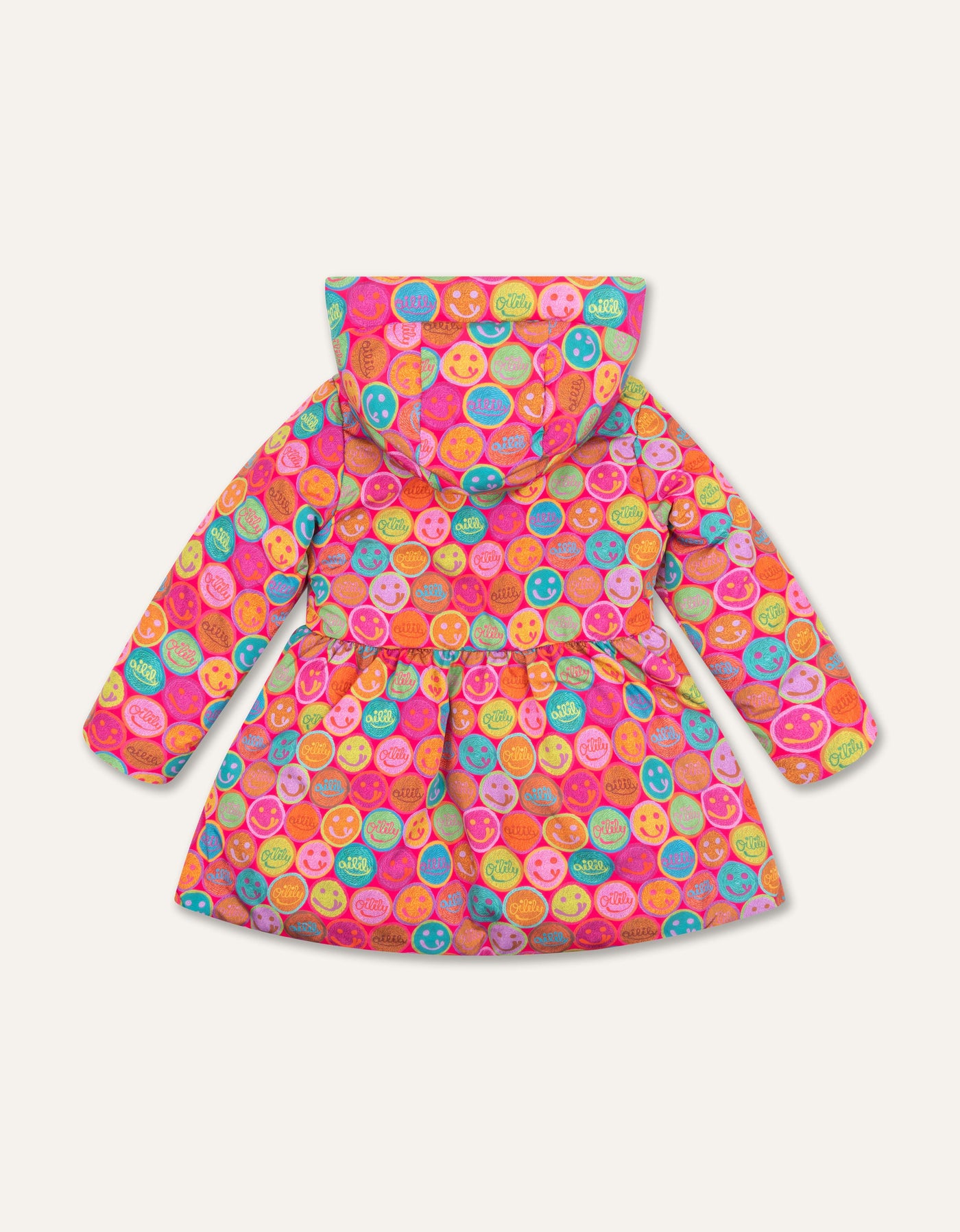 Coda Smiley Logo Coat by Oilily